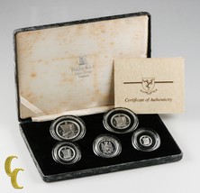 1986 Île de Man Platinum 1.85 ML Preuve Kit W/ Original Boite, Étui, Et COA - $71,161.73 MXN