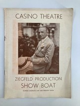 1940 Casino Theatre Ziegfeld Production Show Boat The Greatest Show - £11.33 GBP