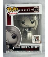 FUNKO POP BRIDE OF CHUCKY &quot;CHUCKY / TIFFANY&quot; # 1463 HOT TOPIC SCARE FAIR... - $41.35 CAD