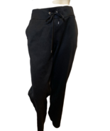 L-RL Lauren Ralph Lauren Active Women&#39;s Black Straight Leg Knit Leggings... - £22.82 GBP