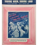 Swing High Swing Low Sheet Music, Carole Lombard, Fred MacMurray, Music - £25.13 GBP