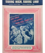 Swing High Swing Low Sheet Music, Carole Lombard, Fred MacMurray, Music - $31.99