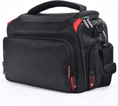 FOSOTO DSLR Camera Shoulder Bag Case Compatible for Canon EOS Rebel T7 T6 4000D - £33.56 GBP