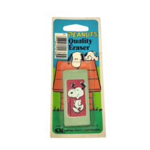 VINTAGE EMPIRE PENCIL CORP PEANUTS SNOOPY ERASER NOS SEALED NEW OLD STOCK - £18.94 GBP