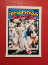 1989 Topps Kmart Dream Team Jose Canseco #18 Oakland Athletics FREE SHIPPING - £1.61 GBP