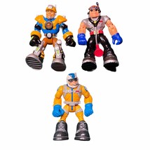 Fisher-Price Rescue Heroes Chunky Loose Action Figures Set of 3 - £15.10 GBP