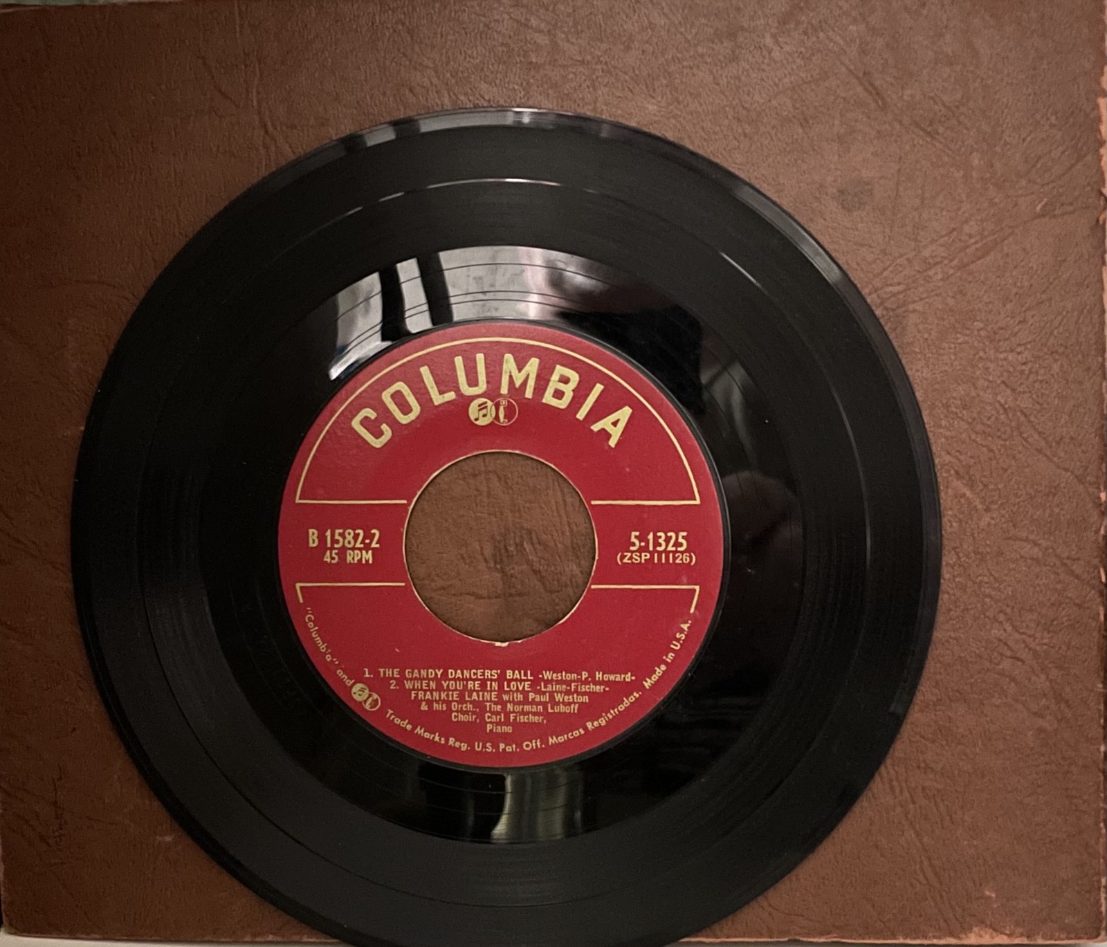 Frankie Laine - The Gandy Dancers&#39; Ball, When You&#39;re In Love, Jezebel an... - $7.99