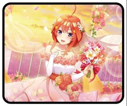 Itsuki Nakano - Gotoubun no Hanayome Lock Edge Gaming Anime Mouse Pad - $284.12 MXN