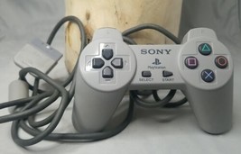 Sony PlayStation 1 PS1 Dual Shock Gray OEM Controller-Genuine Official SCPH-1080 - £11.29 GBP