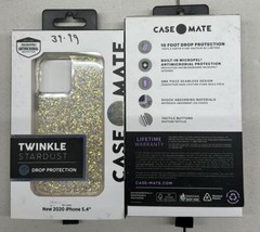 CaseMate Drop Protection Phone Case for Apple iPhone 12 Mini Twinkle Stardust - £5.93 GBP