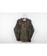 Vtg 90s Streetwear Mens M Heavy Camouflage Long Sleeve Pocket T-Shirt Co... - €55,10 EUR