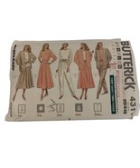 Butterick 4311 Sewing Pattern Pants Jacket Skirt Uncut Misses Size XS S ... - £4.96 GBP