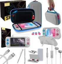 Orzly Switch Lite Accessories Bundle - Case &amp; Screen Protector for Nintendo - £37.65 GBP