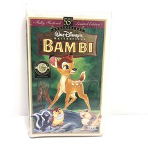 New Sealed Bambi 55th Anniversary Masterpiece Vintage Walt Disney Z3 - £1.95 GBP