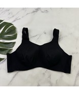 Knix Womens Catalyst Sports Bra Size 8 Black Wire Free Smooth High Impact - $34.64