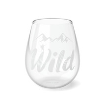 Stemless Personalized Wine Glass - 11.75oz - Nature Adventure - £18.93 GBP