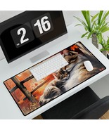 Cozy Cat Decorative Desk Mats, Perfect for Home Office, Cat Lovers, Pet ... - $40.71 CAD