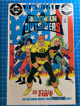 Batman &amp; The Outsiders Annual 1, DC Comics, 1984, NM- 9.2 condition,COMBINE SHIP - £6.33 GBP
