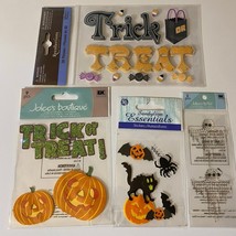 Jolee’s Boutique Recollections Sticko + Halloween Stickers Scrapbook Lot - £23.52 GBP