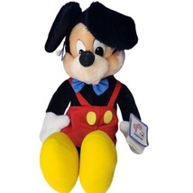 Applause Disney Mickey Mouse Vintage Doll Stuffed 18” Stuffed Plush Toy W tag - £12.93 GBP