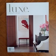 VTG Luxe Interiors + Design Magazine Fall 2009 Kitchens and Baths - Luxe Decor - £13.27 GBP