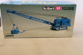 HO Scale Kibri, Menck Excavator With Drag Bucket Kit, #10384, Blue BN op... - $100.00