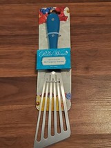 The Pioneer Woman Frontier Collection All Purpose Turner Fish Spatula Teal - £13.93 GBP