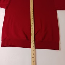 Jerzees Nublend Peak Our Time To Shine Men's Red Cotton Blend Sweatshirt Size S image 9