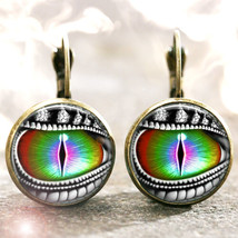 Free W $30 Haunted Dragon Eyes Earrings Fire Treasures Vision Magick Witch - £0.00 GBP