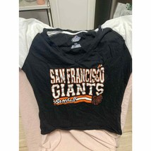 Majestic Woman&#39;s San Francisco Giants T-shirt Size L  - £13.45 GBP