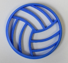 Volleyball Ball Team Sport Detailed Cookie Cutter Made in USA PR270 - £3.15 GBP