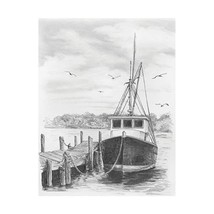 Royal &amp; Langnickel Sketching Made Easy A4 Size Fishing Boat Designed Pai... - €11,29 EUR