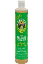 Dr. Woods Pure Tea Tree Liquid Castile Soap with Organic Shea Butter, 16 Ounce - £23.97 GBP