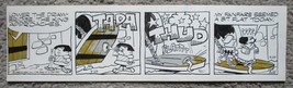 SHORT RIBS Newspaper Daily Strip Original art 9/29/1980 FRANK HILL - $850.74 MXN