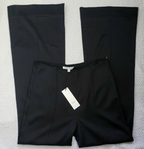 Elizabeth and James Iven Black Fluid Satin Side Zipper Flare Dress Pants... - £132.34 GBP