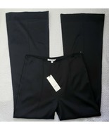 Elizabeth and James Iven Black Fluid Satin Side Zipper Flare Dress Pants... - $3,197.62 MXN