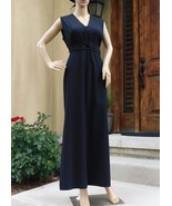 Sleeveless V-Neck Dress w/Pockets by Athleta (Marlow Maxi Dress), black, XS, EPC - $57.42