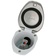 Scandvik Recessed T-Handle Mixing Valve - SS w/White Cup - £114.96 GBP