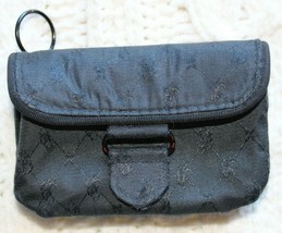 Roger Gimbel Accessories Black Cloth Change Purse F24 Style R4139 3&quot;T X ... - $296.00 MXN