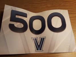 Villanova University Congratulations Coach Jay Wright 500 Wins Poster 11... - $12.74