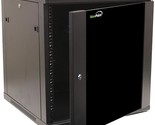 NavePoint 12U Server Cabinet Wall Mount Rack Enclosure Includes 2 Fans, ... - $489.99