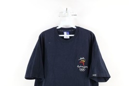 Vintage Y2K Mens XL Faded Spell Out 2000 Sydney Olympics Short Sleeve T-Shirt - £35.44 GBP