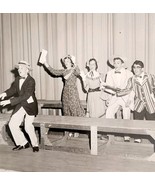 1957 Real Photo Maskeraders Maskers Play Theater Im A Fool Manchester HS... - $739.33 MXN