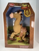 Disney Store Toy Story  Woody&#39;s Roundup  Bullseye Plush with Galloping S... - £70.89 GBP