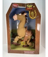 Disney Store Toy Story  Woody&#39;s Roundup  Bullseye Plush with Galloping S... - $88.48