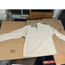 Artic Zone 2XL Tan Quarter Zip Sweater, Long-Sleeve Zip Up Jacket, Outer... - £7.44 GBP