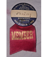ILLINOIS STATE MEDICAL SOCIETY MEMBER 99th annual meeting rockford illin... - £13.39 GBP