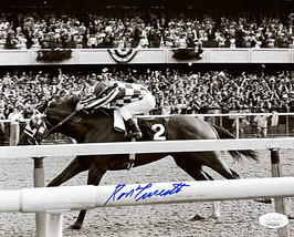 Ron Turcotte Signed 8x10 1973 Belmont Stakes Horse Racing Photo JSA ITP - £53.63 GBP