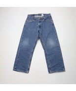 Vintage Y2K 2001 Levis 565 Boys Husky 30x24 Faded Loose Fit Wide Leg Den... - $1,129.99 MXN
