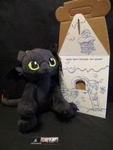 Toothless Build a Bear plush How to Train Your Dragon w/roar, box &amp; birth cert - £102.42 GBP